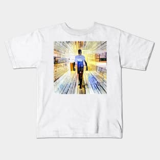 Spirit emerges from the light Kids T-Shirt